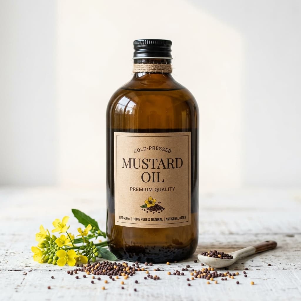 Cold-Pressed Mustard Oil